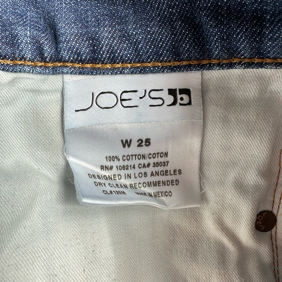 Joe’s Jeans Distressed Denim Shorts - Picture 7 of 9